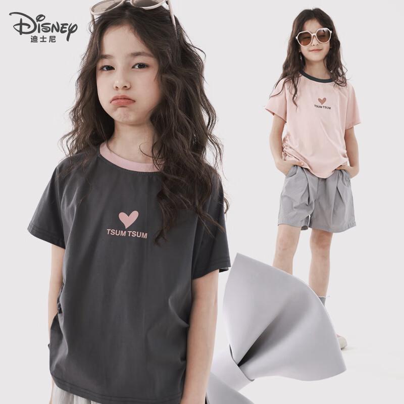 

Легкая летняя футболка с коротким рукавом для девочек Disney 120 (115-125cm)