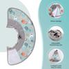 1pc Soft Cat Recovery Collar,Protective Adjustable Pet Cone Collar for After Surgery,Comfortable Lightweight Elizabethan Collar