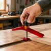2 Pieces Guide Rail Carpentry Clamp Versatile Aluminum Alloy Pressure