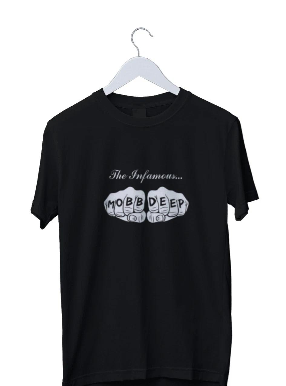 Unisex Adult Casual Graphic The Famous MOBB DEEP Graphic Print Mens... XXL