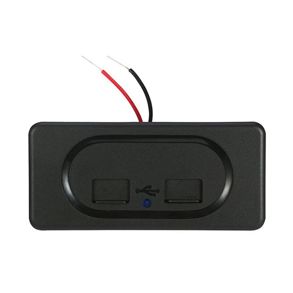 

4.8A 3.1A 12V Dual USB Charger Socket for Motorcycle Auto Truck ATV Boat Car RV Bus 2.1A 2.4A Power Adapter Outlet Dropshipping