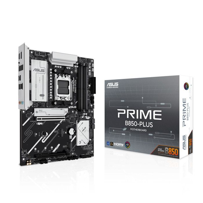ASUS PRIME B850-PLUS-CSM ATX-Motherboard AMD B850 Sockel AM5 für Ryzen 7000/8000/9000