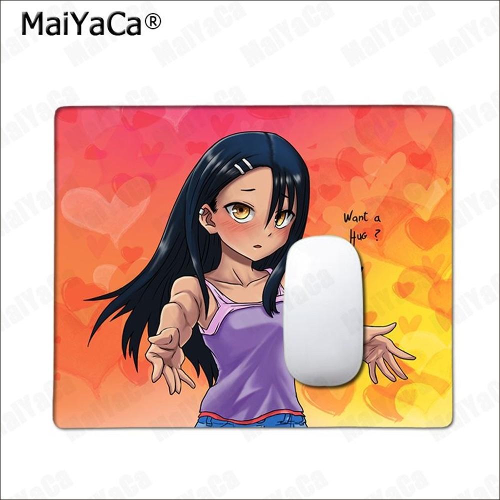 Anime nagatoro san  Mousepad Rubber Small Thickened Mouse Pad Gaming Keyboard Table Office Supplies Room Decor  PC Mouse Carpet