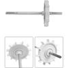 CYCLI-Turbine Drive Shaft C86 With 2 Bearings C80 For Polaris 280 Pool Cleaner Drive Assembly