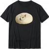 Funny Shiba Inu Doge Bread Meme Graphic Tshirt Normal Tops T Shirt For Unisex Summer New Coming Cartoon T Shirts Casual Y2k Tee