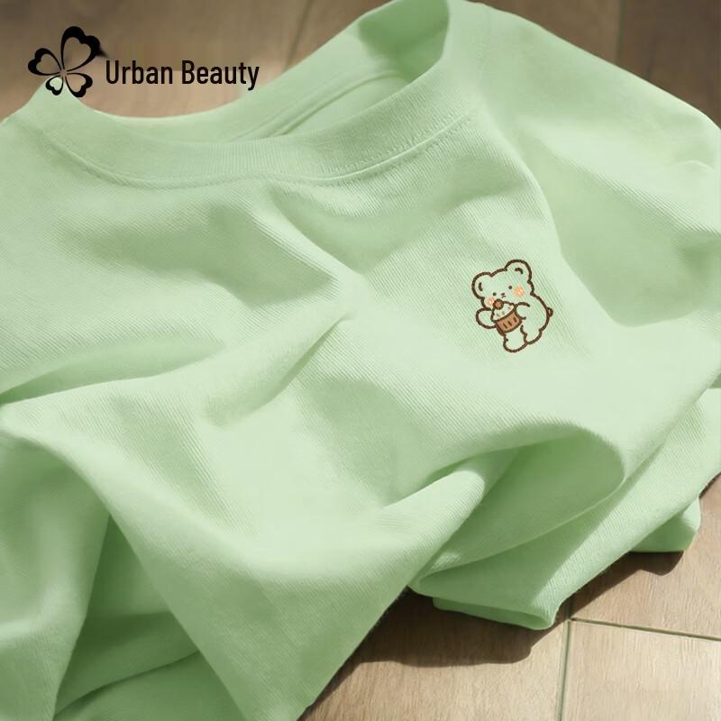 Women s Loose Fit Cotton Short Sleeve T-shirt S