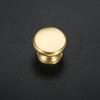 4pcs Solid Brass Knobs Mini Handle w/screw Single Hole Pull Furniture Hardware 20/25mm Minimalist Decor Drawer Cabinets Door