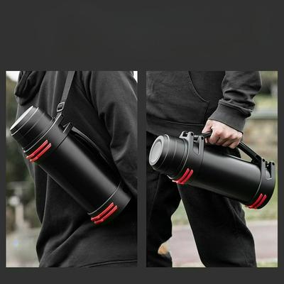 Large-capacity Thermos Pot 304 Stainless Steel Portable Outdoor Travel Pot Male Car Thermos Kettle Household Thermos Cup