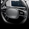For Hyundai IONIQ 5 -2024 Carbon Fiber ABS Steering Wheel Cover Interior Steering Tuning Handle Button Trim Frame LHD RHD