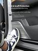 For Geely Starray EM-i EX5 EM-i Car Door Horn Cover Stainless Steel Audio Panel Protective Stickers Cover Interior Accessory