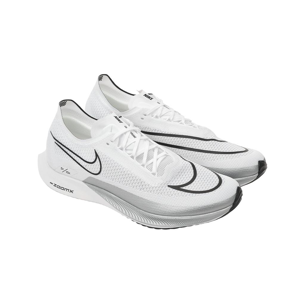Nike ZoomX Streakfly White Metallic Silver Unisex Sneakers Black DJ6566-101