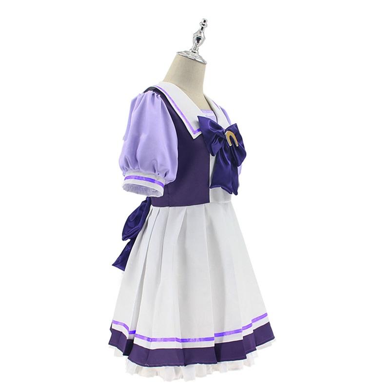 Anime Uma Musume Pretty Derby Cosplay Costume Toukai Teiou School Uniform Gold Ship Special Week Cosplay Lolita Sailor Dress