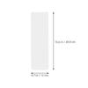 Eight Pcs Transparent Hair Highlighting Board Rectangular Shape For Hair Professionals Easy To Clean And Reusable