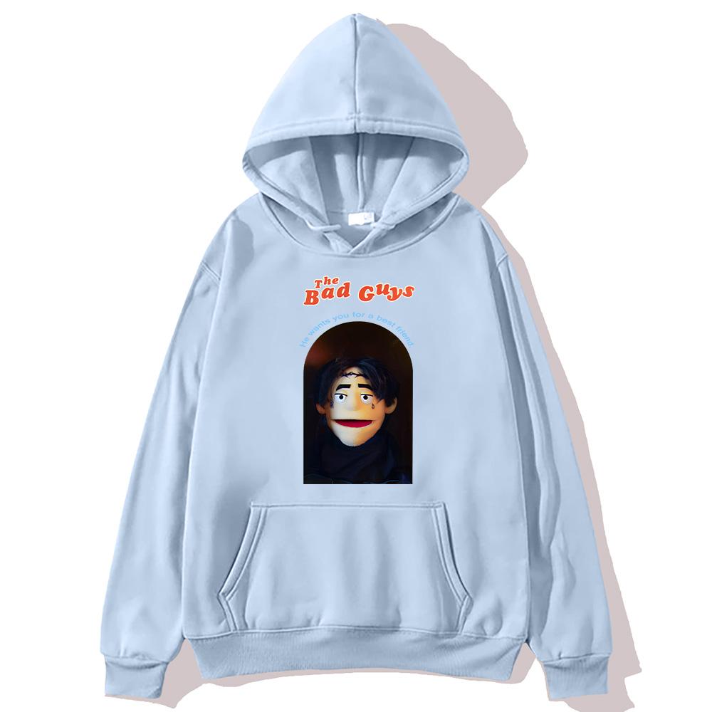 

The Bad Guys He Wants You for A Best Friend Graphic T Shirts Falling in Reverse Funny Creative Tees Unisex Cotton Loose Clothes 3XL