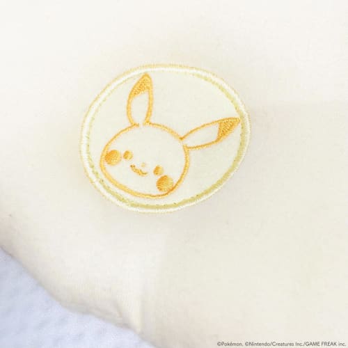 MORIPiLO Pokemon Baby/Child Pillow (Monpoke Pikachu Ear Die-Cut) Plush Toy Cushion 18x20x2cm Yellow Baby Newborn Merry-Go-Round Cute Soft Pokemon Char
