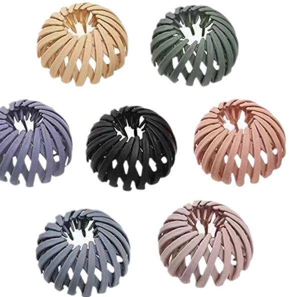 Korean Hair Bun Maker - Styling Ponytail Holder Claw Clip