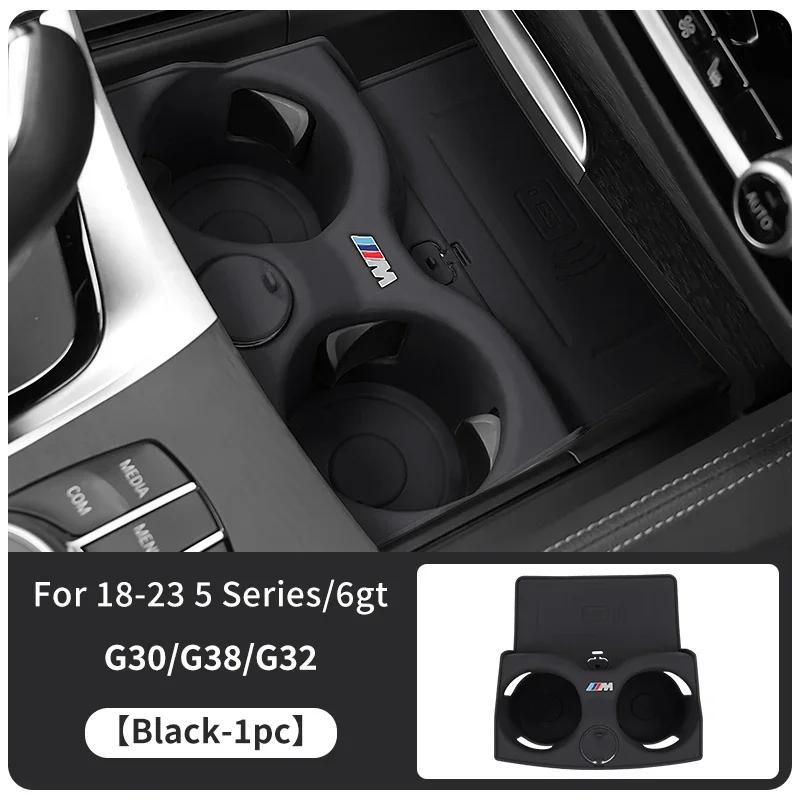 Neu Für BMW 3er 5er X3 X4 G30 G38 G32 6GT G20 G22 G01 G02 G08 Silikon Auto-Getränkeuntersetzer Auto Mittelkonsole Becherhalter-Pad Ac