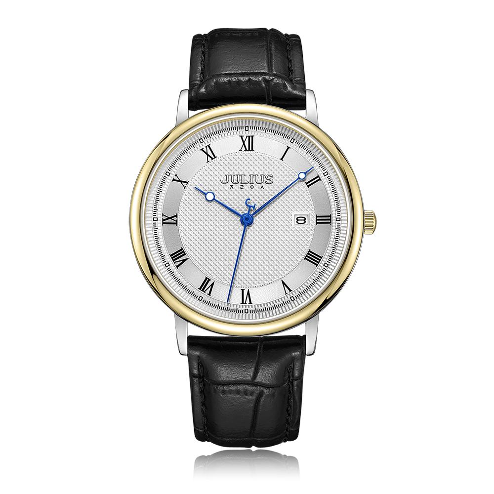 Jyullieoseu Ja-1450M Classic Men'S Leather Watch