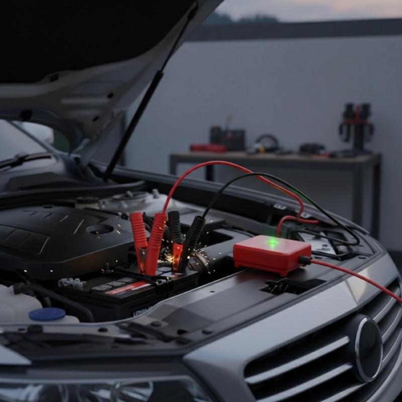 Portable Car Battery Jump starters For Trucks Campers Vehicles for 18V/12V LiBatteries Durability ABS Construction
