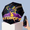 Melbourne Storm Printed 5?Fold Mini Umbrella 8?Rib Windproof Compact Umbrella For Women Pocket Carry