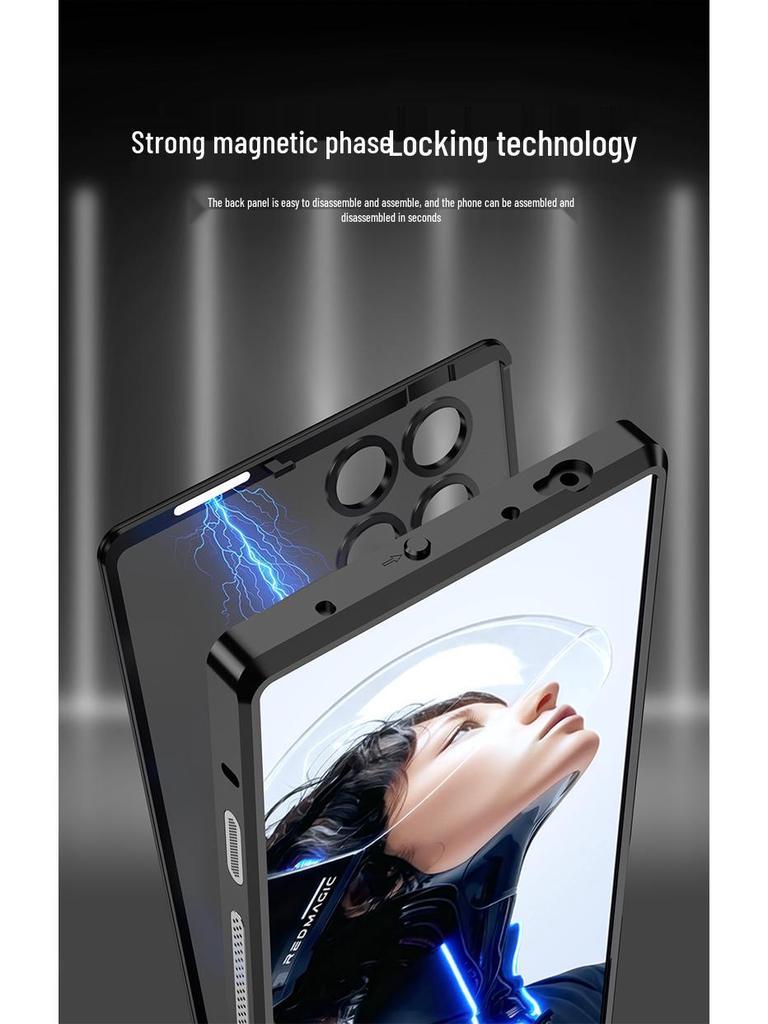 RedMagic 11 Pro Magnetische Snap-On Handyhülle mit Schnalle