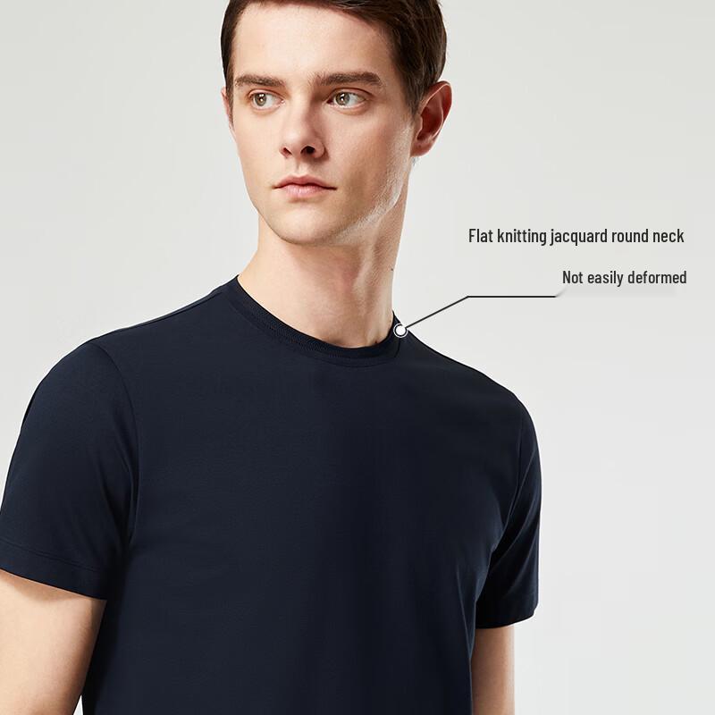 YaGeEr Men's Business Casual Short Sleeve T-Shirt