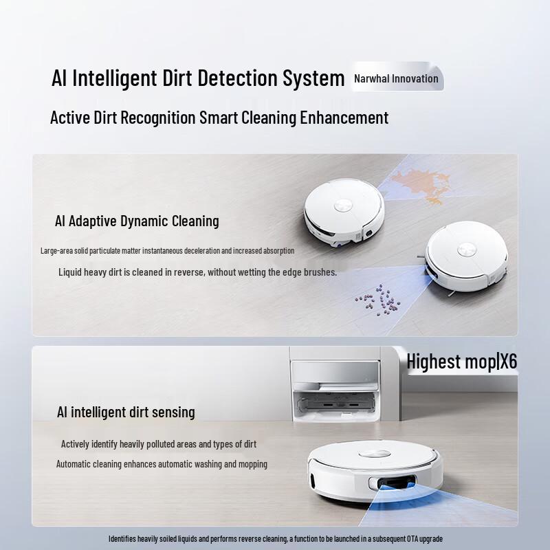 NARWAL Xiaoyao 002 AI Self-Cleaning Robot Vacuum and Mop