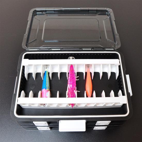 Fishing Tackle Box Portable Multi-compartment Lure Storage Box Large Capacity Lure Organizer Gift for Fishing Enthusiasts Anglers