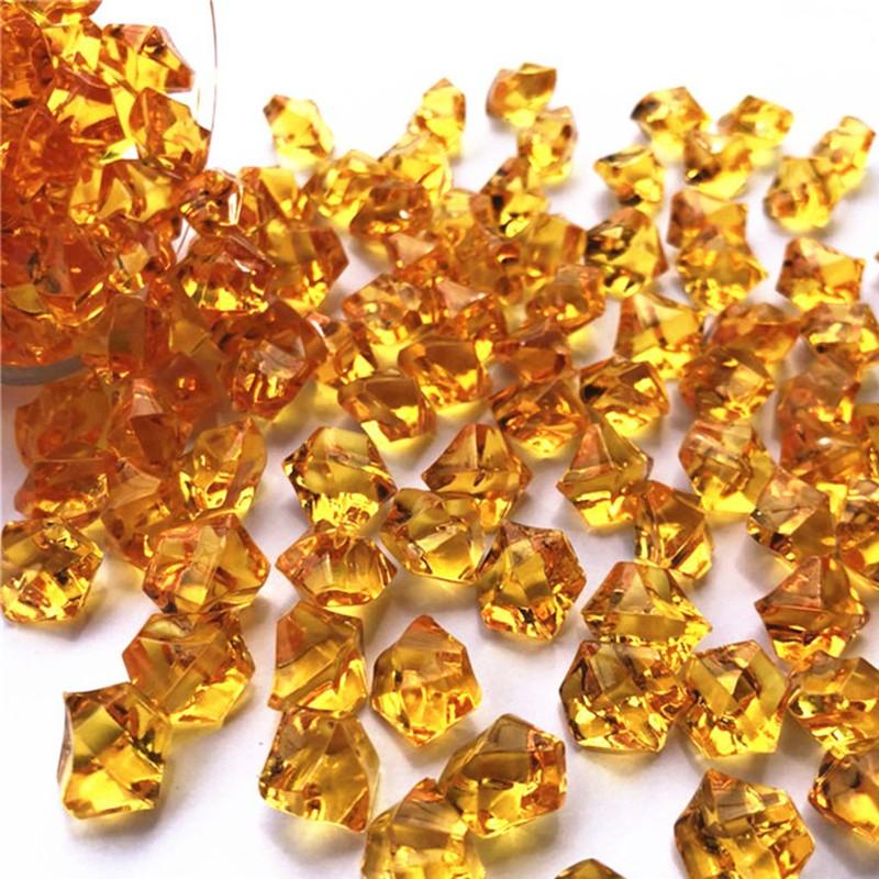 Assorted Color Acrylic Gem Stone Ice Rocks for Enchanting Jewelry 150pcs