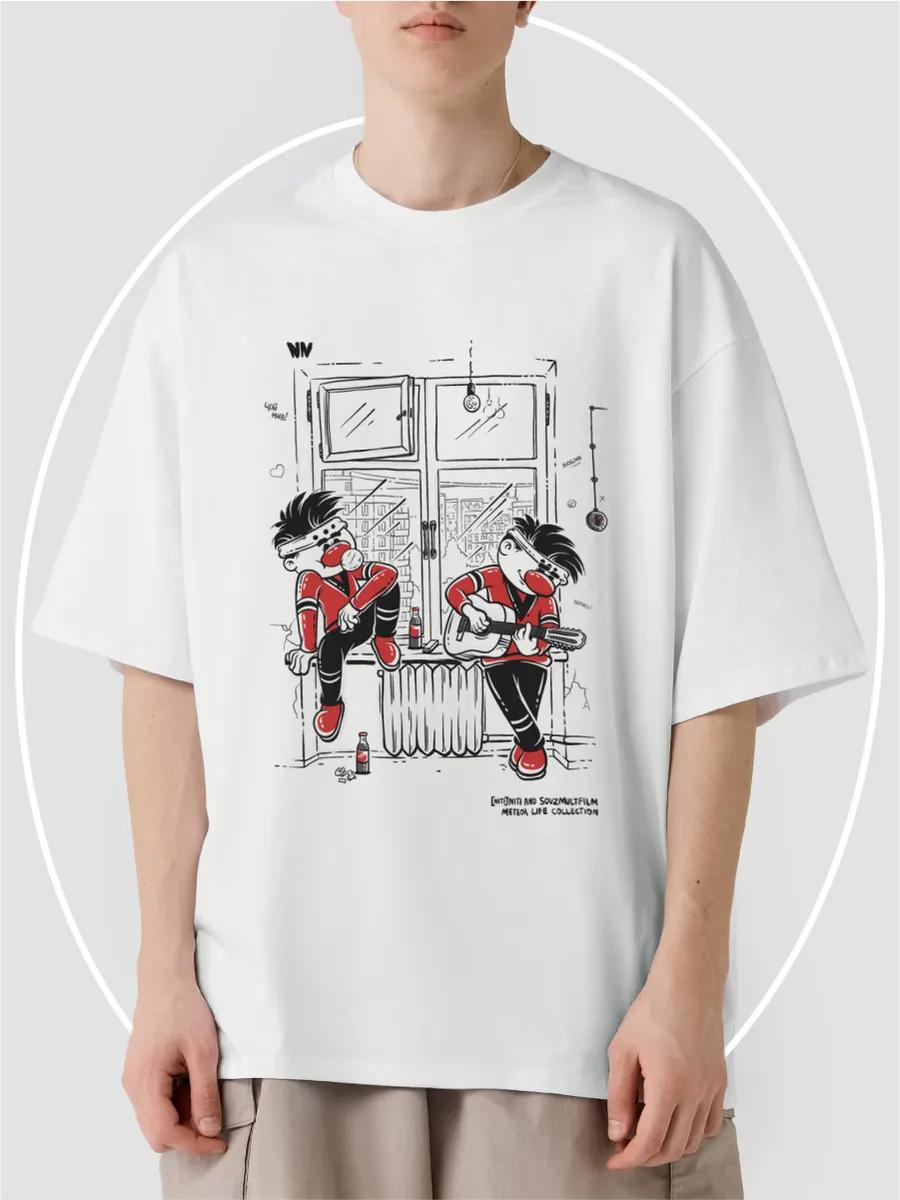 Oversized T-shirt Soyuzmultfilm print L