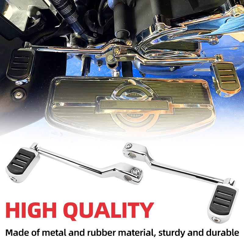 Motorcycle Heel Toe Shift Pegs Front and Rear Levers W/Shifter Pegs For Harley Davidson 1986-2017 FL Softail 1988-2026 Road King