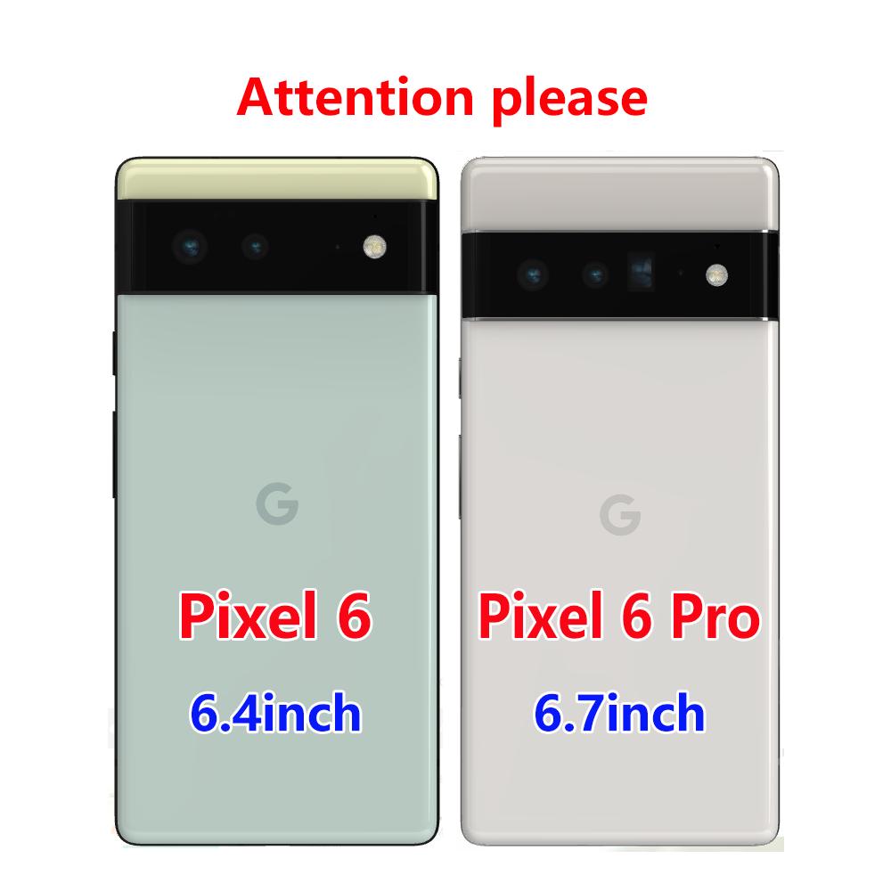 Für Google Pixel 6 Hülle Für Google Pixel 6 Pro Hülle Telefonrückseite Für Google Pixel6 Pixel 6Pro Soft Case Funda schwarzes TPU-Case