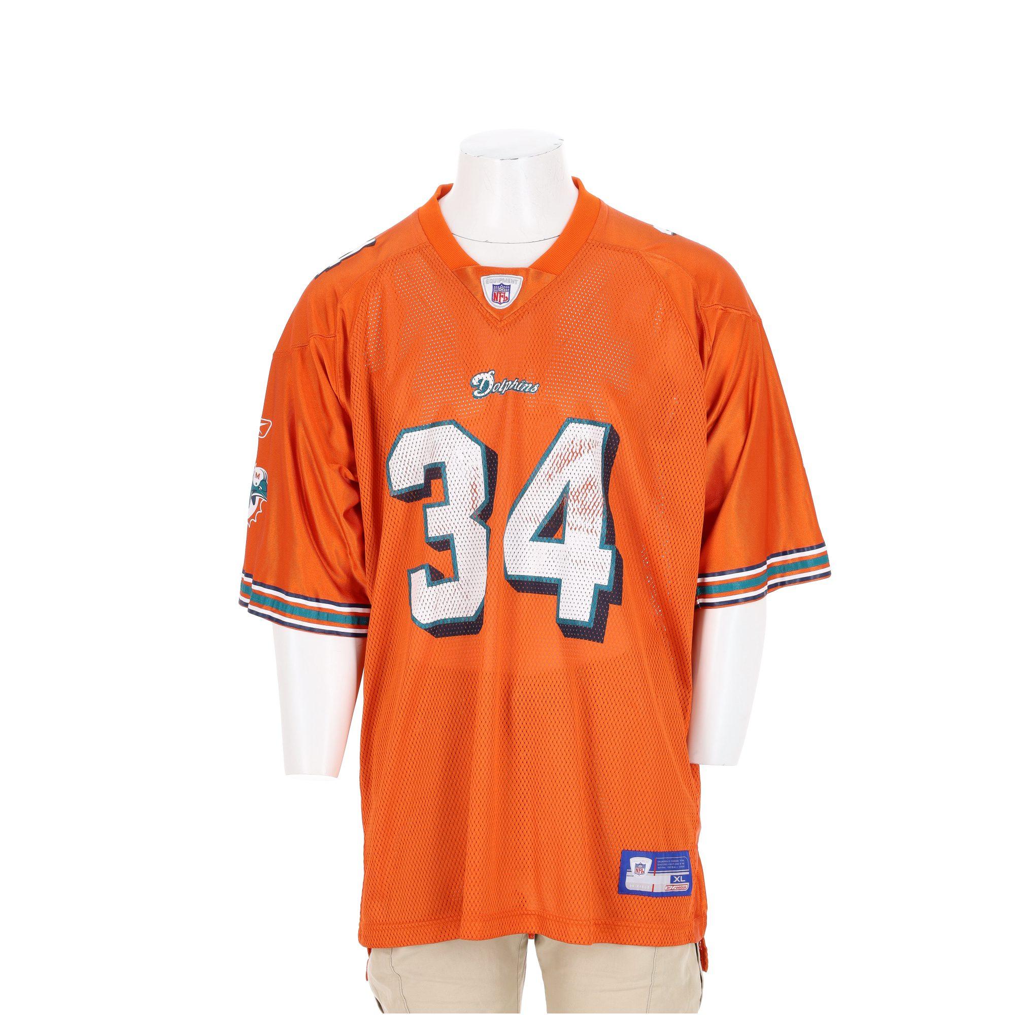 A doua viață - Tricou Bărbătesc NFL Miami Dolphins - Stare foarte bună XL portocaliu