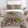 Colorful Flying Butterfly All Season Duvet Cover Comforter Bedding Set Soft Quilt Cover and Pillowcases SingleDoubleQueenKing