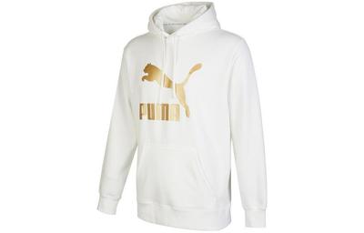 Sweatshirts Men's White Hooded Moderate Regular 537678-02
