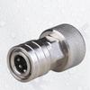 Washer Connector Hose To Pressure Adapter Fitting Attachment Quick Ght 3/4" Female