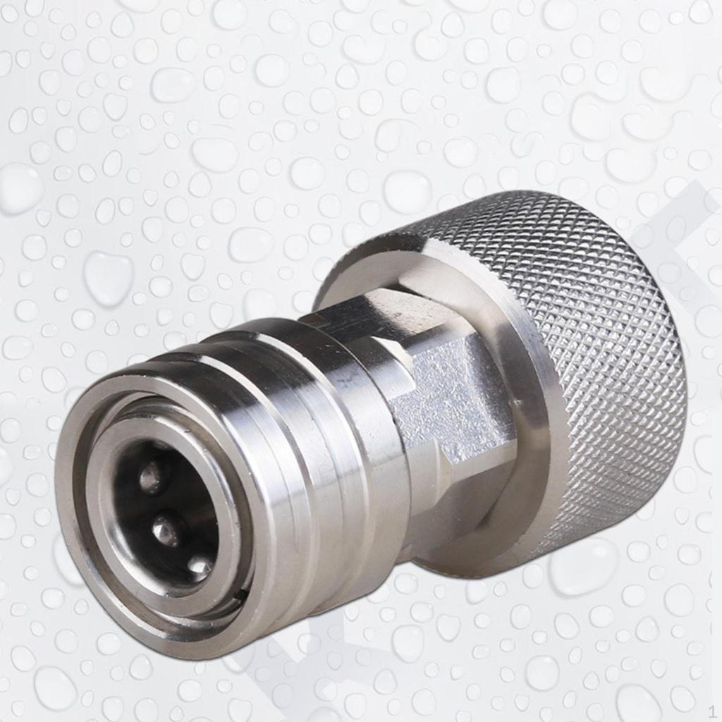 Washer Connector Hose To Pressure Adapter Fitting Attachment Quick Ght 3/4" Female