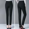 Middle-aged and Elderly Casual Women's Pants Mother Pants Loose Large Size Elastic Waist Nine-point Pants