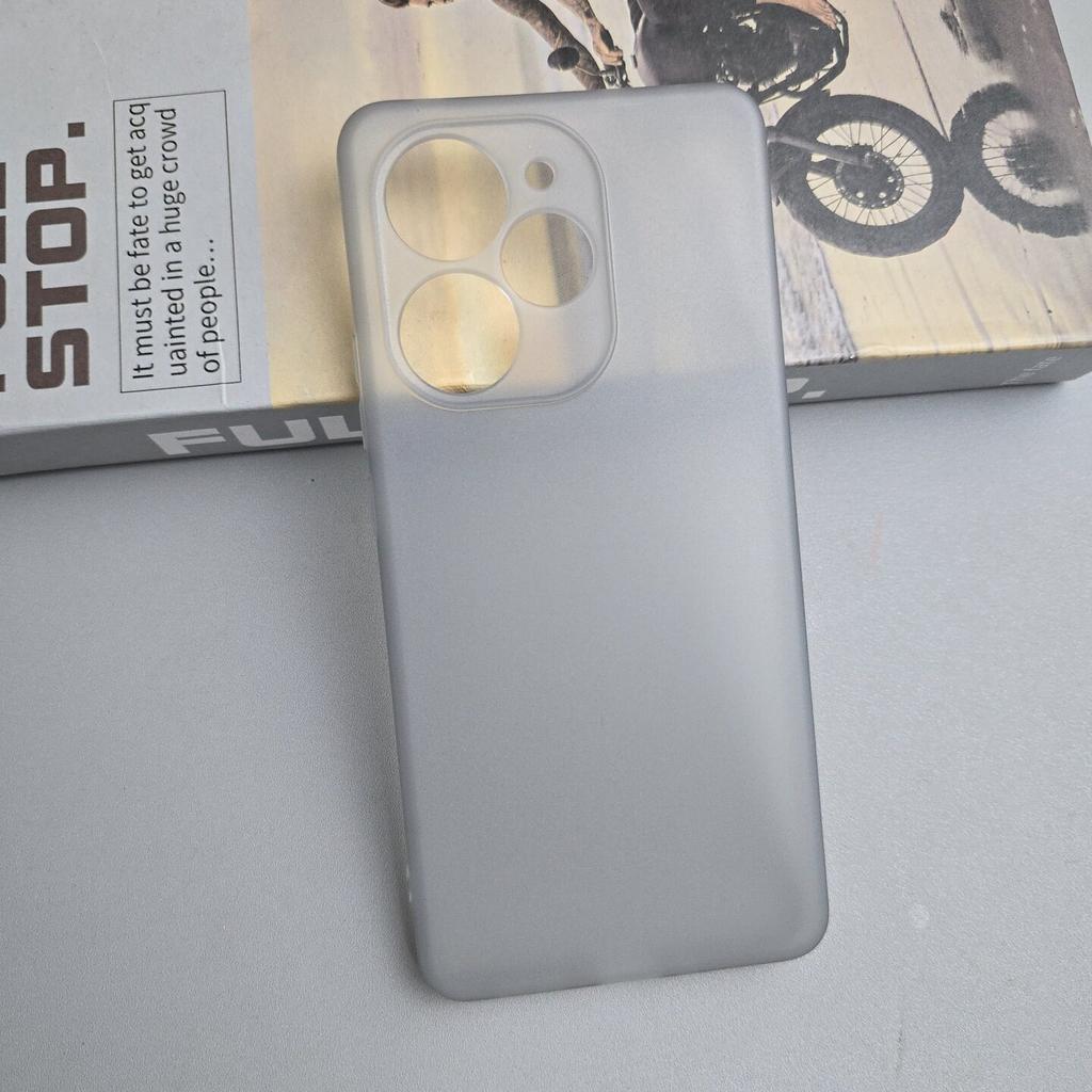 For Realme Neo 7 Turbo Case Fashion TPU Soft Silicone Matte Transparent Back Cover Simple Dustproof Shockproof Bumper