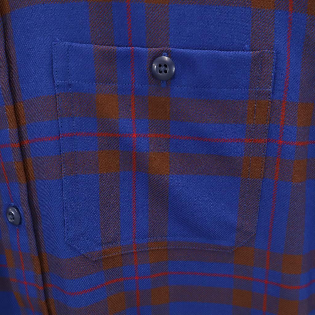 Brooks Brothers PENDLETON Pendleton Collaboration Check Pattern Long Sleeve Wool Shirt Men's Used
