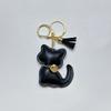 1PC Key Rings Cute Cartoon Gifts For Girls Cat Keychain Fashion PU Leather Key With Tassels Bags Multiple Options Available
