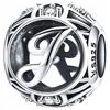 Charms Letter J 925 Letter Bead Pendant Charms Pr 925