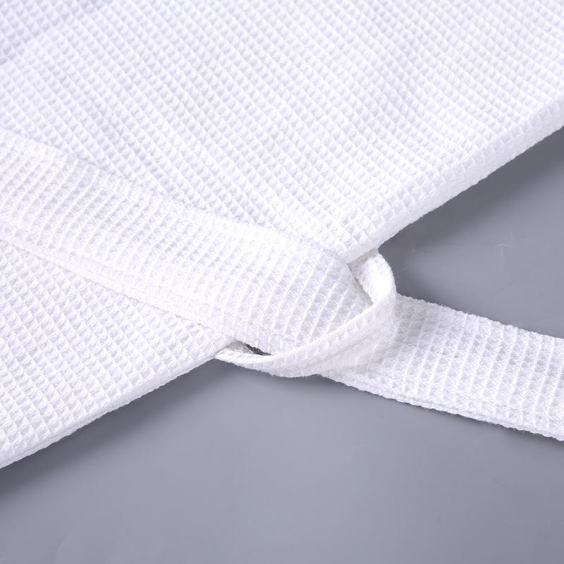 All-Season Waffle Cotton Bathrobe for Hotels, B&Bs, Hot Springs, and Spas
