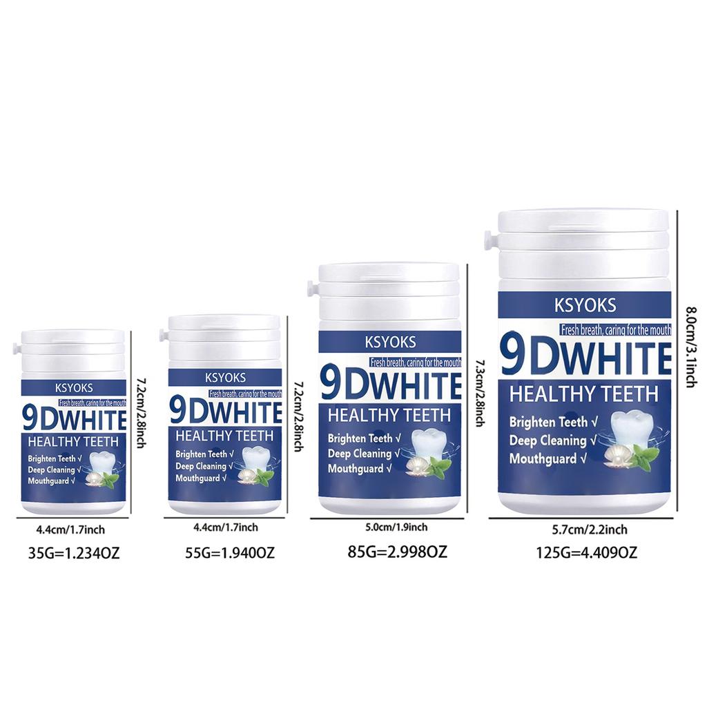 Delicate Tooth Powder for Deep Cleaning, Brushing the Surface and Gaps of Teeth To Maintain Fresh and Hygienic