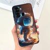For Itel P40 P40+ P40 Plus Case Luxury Black Soft Silicone Bumper Phone Cover for ITEL P683L P662L Coques Panda Rabbit Goothic