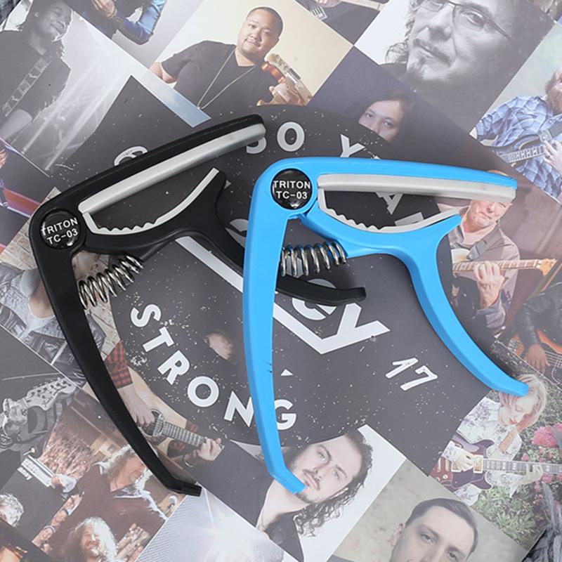 Folk & Electric Guitar Capo with Ukulele Tuner - Acoustic Guitar Accessories