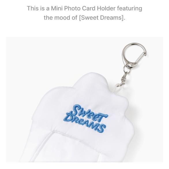 Pre-order j-hope Sweet Dreams MD Mini Photo Card Holder