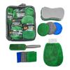 9Pcs Set Car Wash Kit Auto Detailing Washing Tools for Cleaning Windshield Hood Doors Windows