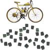 30Pcs Motorized Bicycle Clutch Pad, Engine Clutch Pads Square Shape Green Replacement for 49cc 80cc Motorized Bicycle Engine