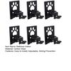 6Pcs Adjustable Non-Slip Mattress Gaskets Metal Mattress Slide Stopper Keep